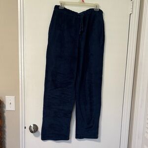 Intimo Men's Plush Joggers in Navy Blue